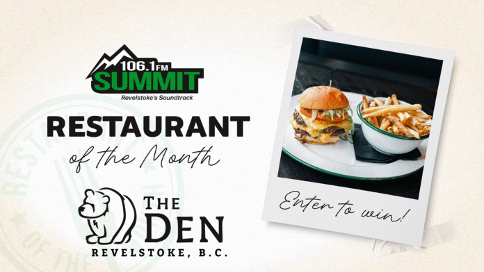 Restaurant of the Month - Summit Revelstoke - The Den Restaurant